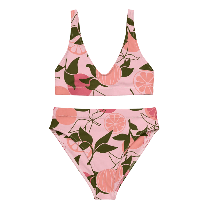 Citrus Burst High-Waisted Bikini product image (1)