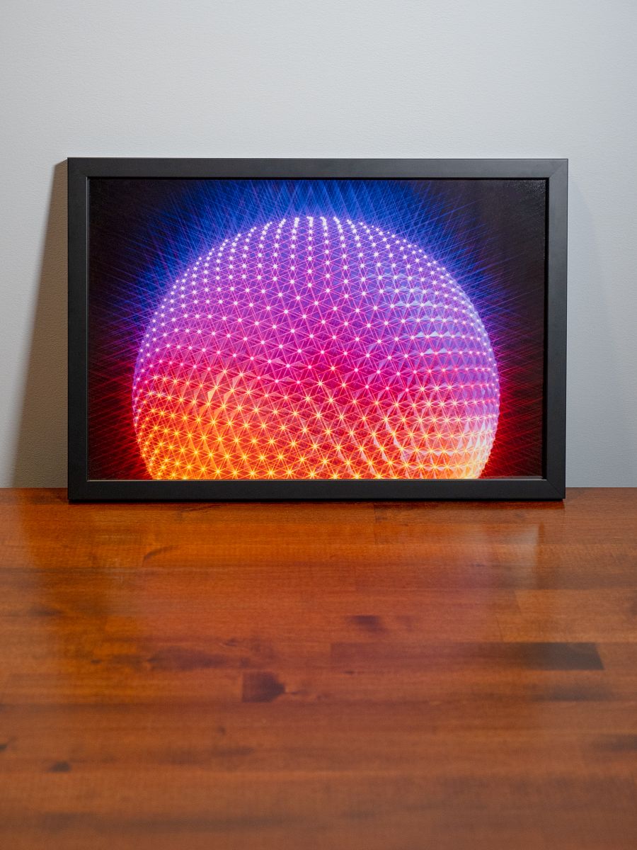 Starburst Spaceship Framed Premium Luster Print product image (2)