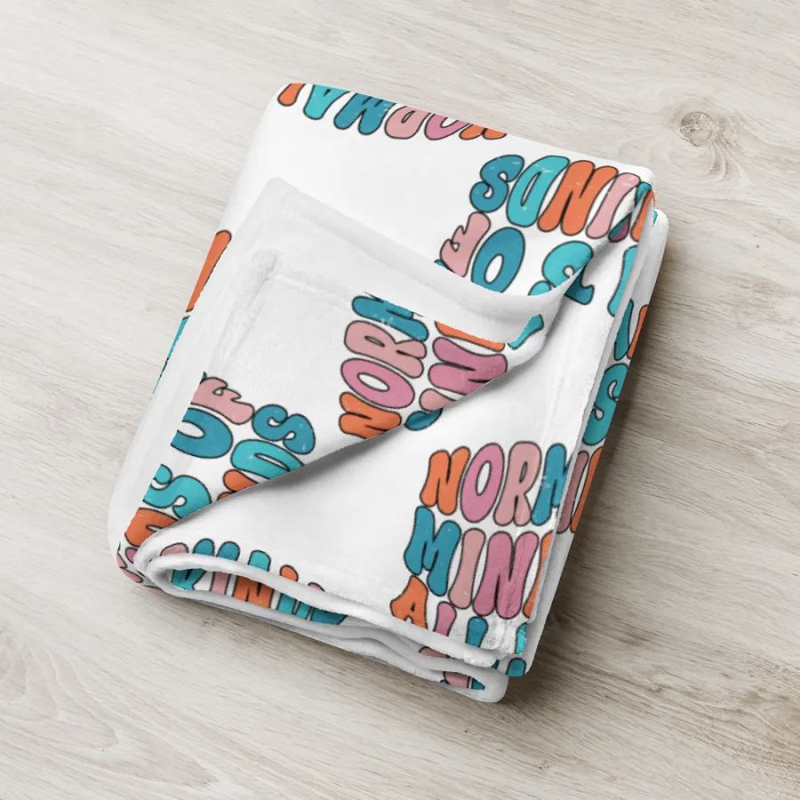 Normalize Minds Of All Kinds Blanket product image (8)