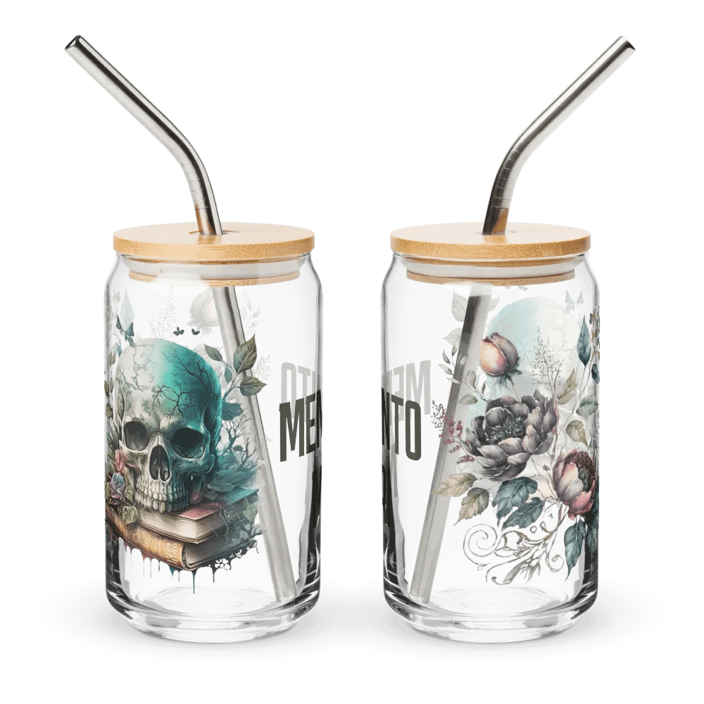 Memento Mori Can-Shaped Glass product image (5)