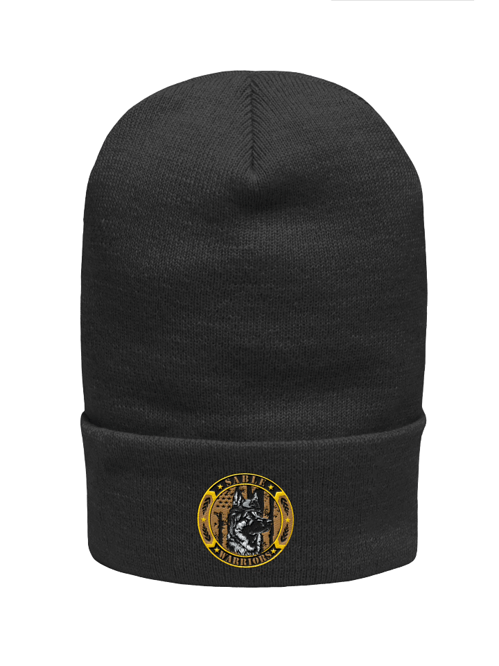 Sable Warriors Veteran Service Dog Beanie: Helps Pair Veterans With A Service Dog product image (1)