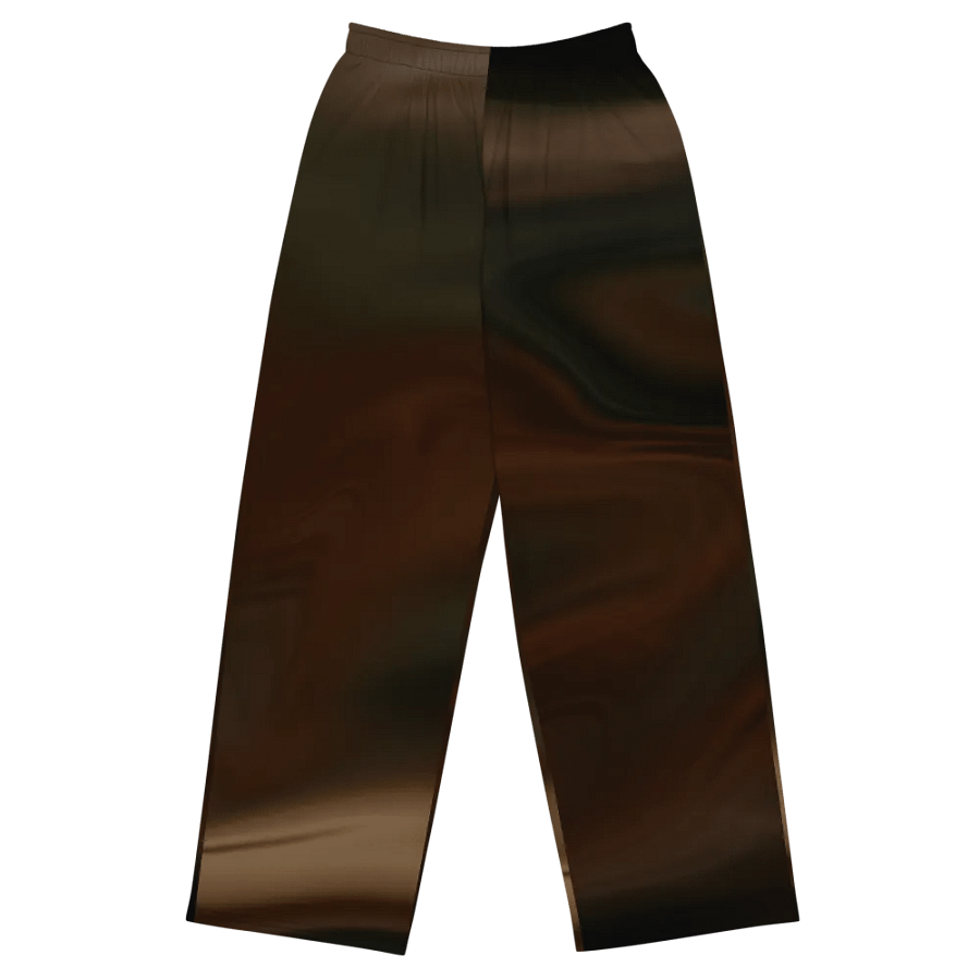 Camouflage Pattern Unisex Wide Leg Pants | Camo Pattern Pants product image (2)