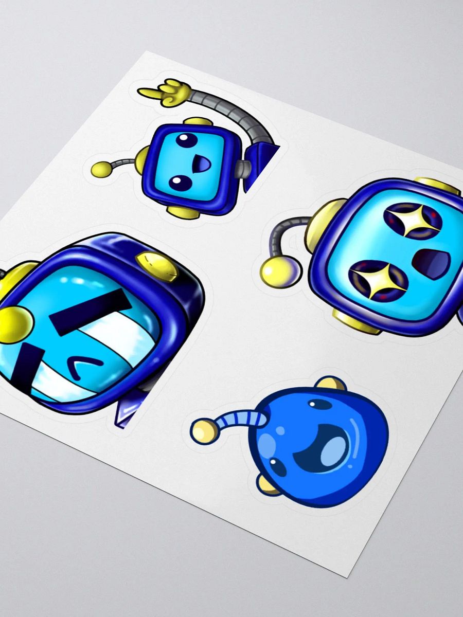 Sticker Sheet - Foxy Collection #2 (Cry, Wow, This, Blobbytues) product image (3)