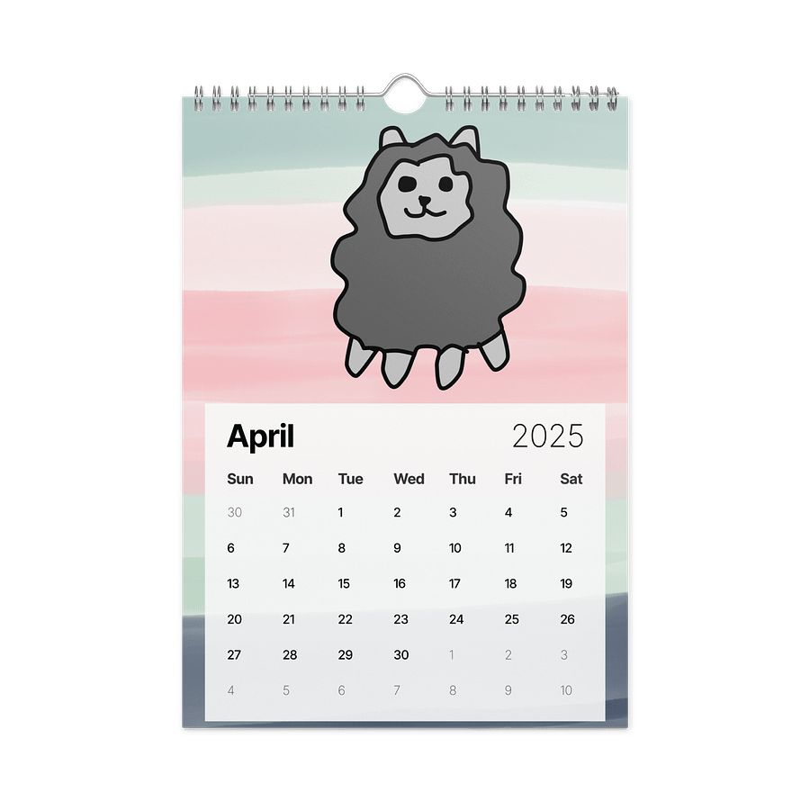 Pride Mascots Calendar product image (1)