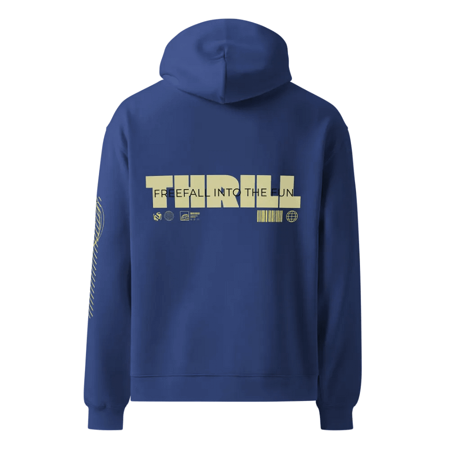 Thrill Seeker: Unleash the Fun: Oversized Hoodie product image (2)