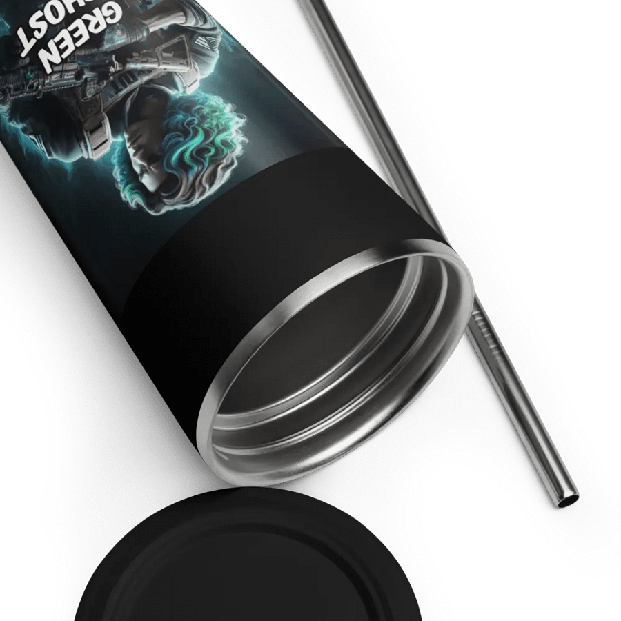 GREENGHOT- Stainless Steel cup with straw product image (12)