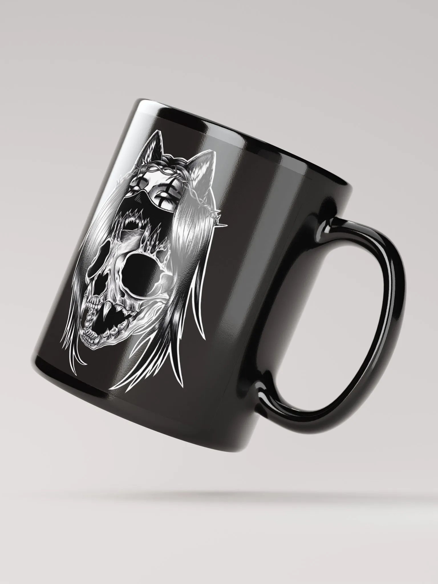 Metal Skull n' Bones Mug product image (4)