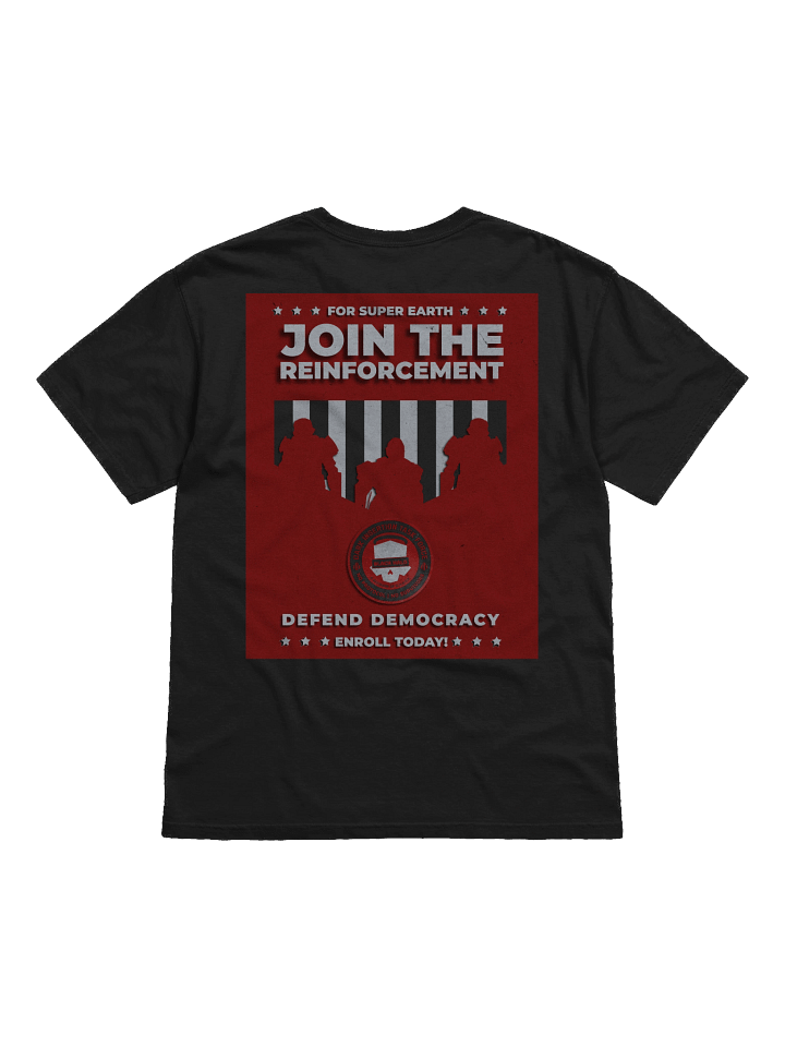 Black Halo Recruitment Poster T-Shirt product image (2)