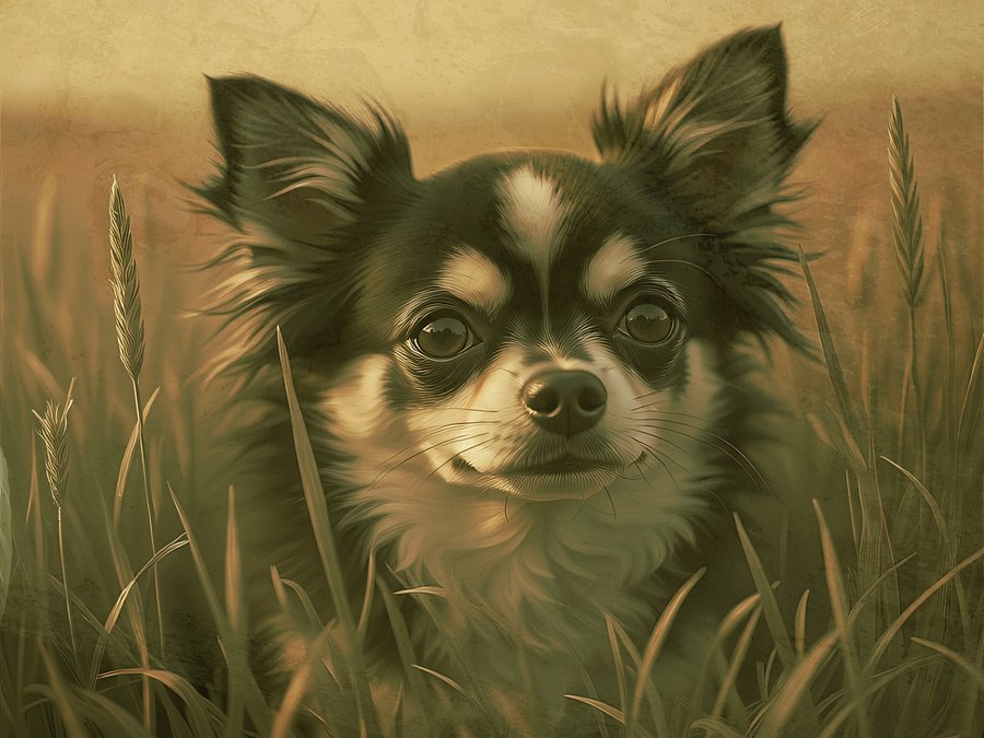 Chihuahua 1 Film Grain-24x18x300 product image (1)