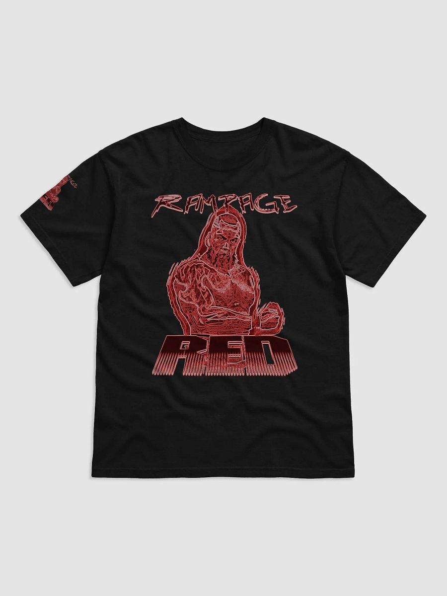 GEW Rampage Red T-Shirt 2024 Red Menace Neon product image (7)