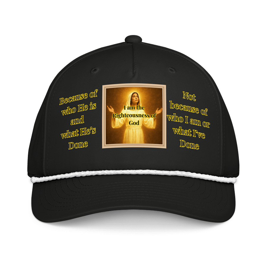 I am the Righteousness of God (Female) Richardson Five-Panel Classic Rope Cap product image (1)