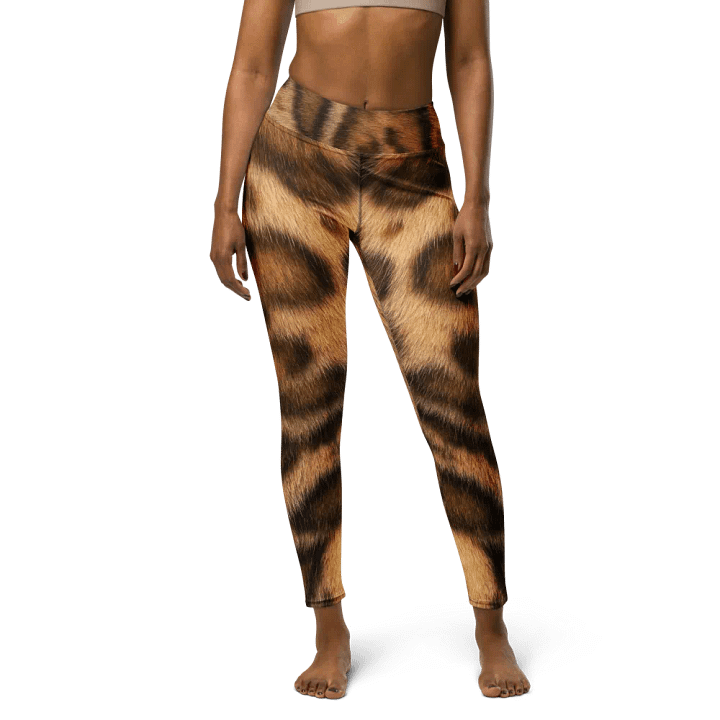 Rosetted Bengal Cat Yoga Leggings product image (1)