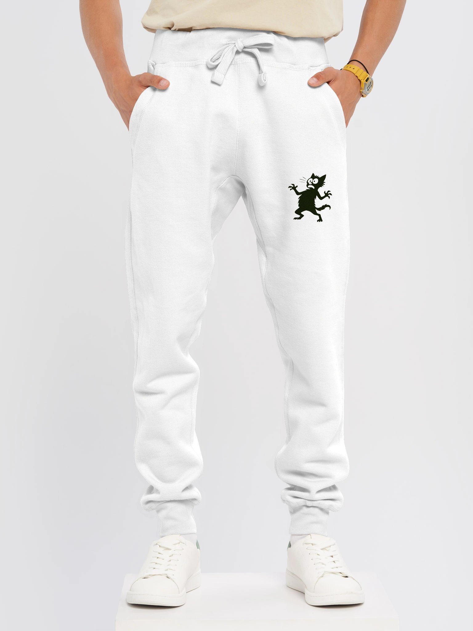 Scaredy Cat Fleece Joggers product image (5)