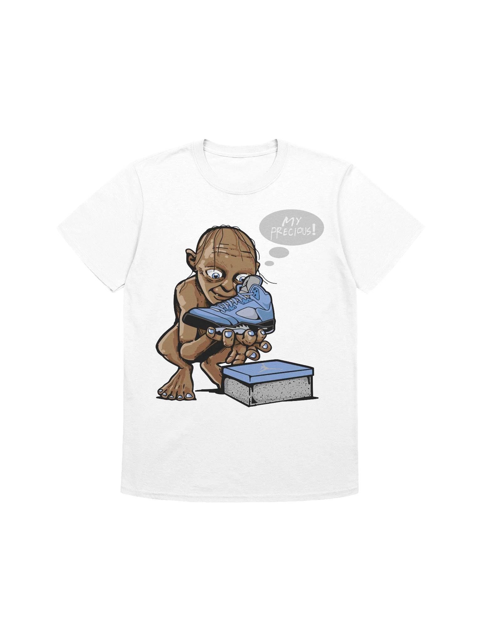 Lord Of The Rings – Gollum “My Precious” Sneaker Edition – Gildan Softstyle T-Shirt product image (1)