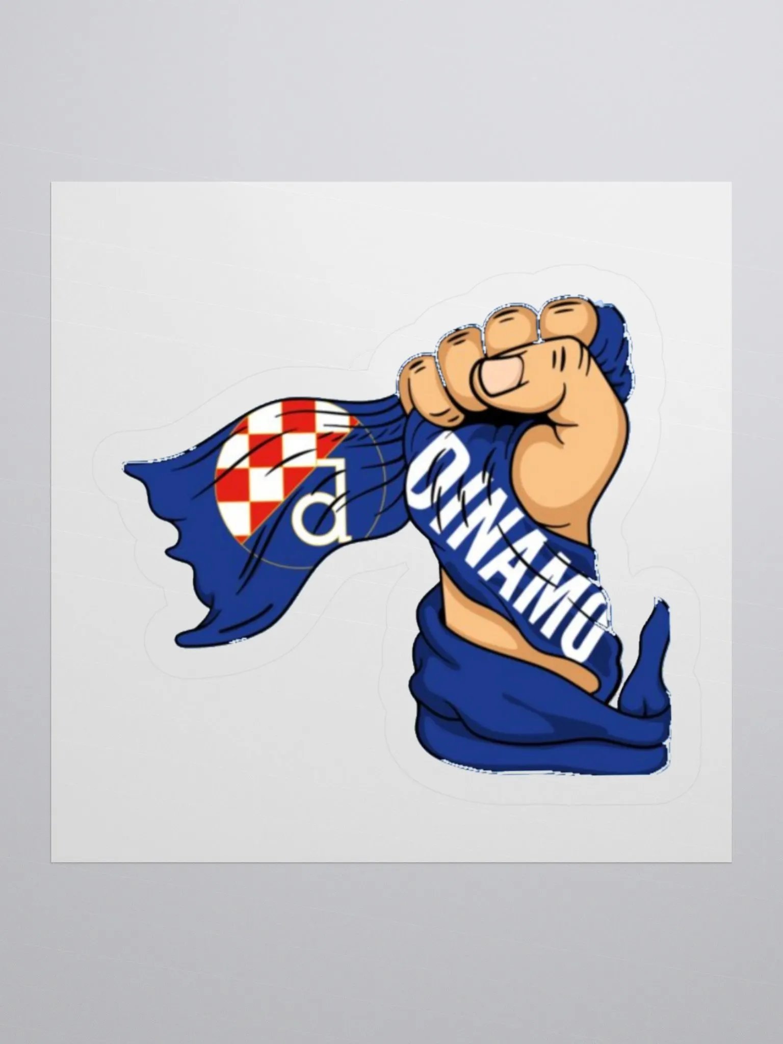 DINAMO Fist Kiss Cut Stickers product image (2)
