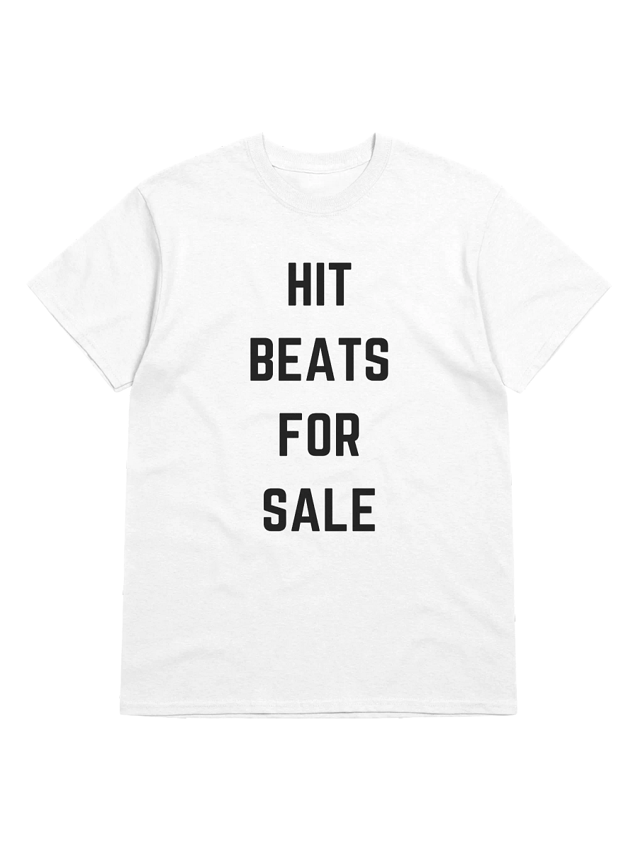 Hit Beats For Sale Tee (White) product image (1)