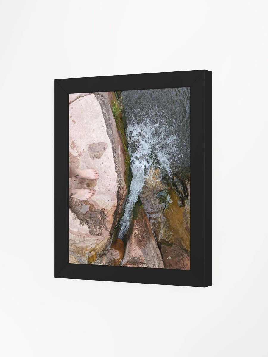 First Time above the tiny Fall Framed High Quality Photograph product image (3)