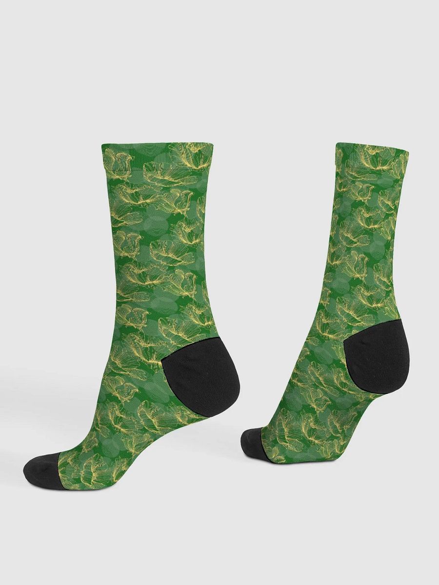 Golden Grove | Premium Sustainable Crew Socks product image (4)