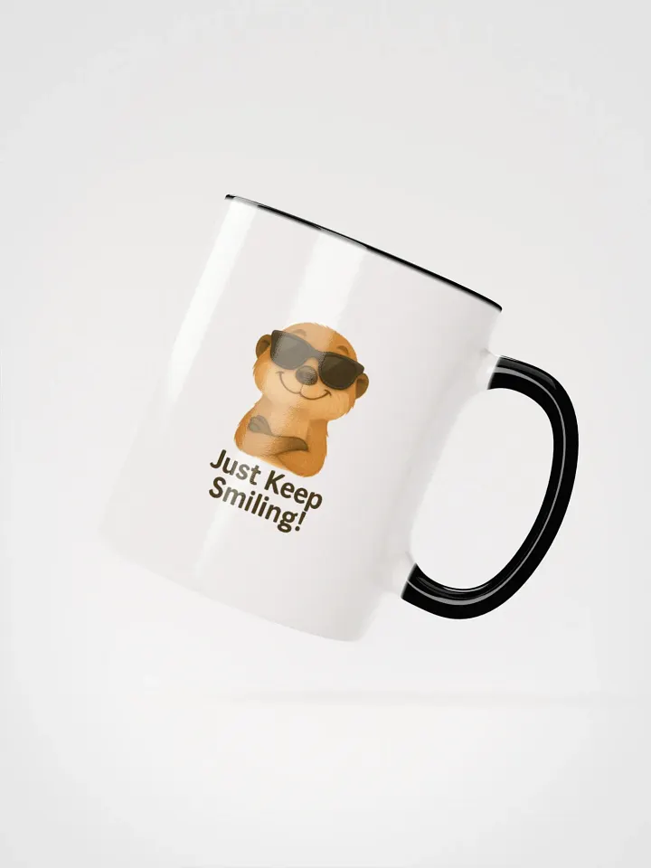 Smiling Meerkat Ceramic Mug product image (10)