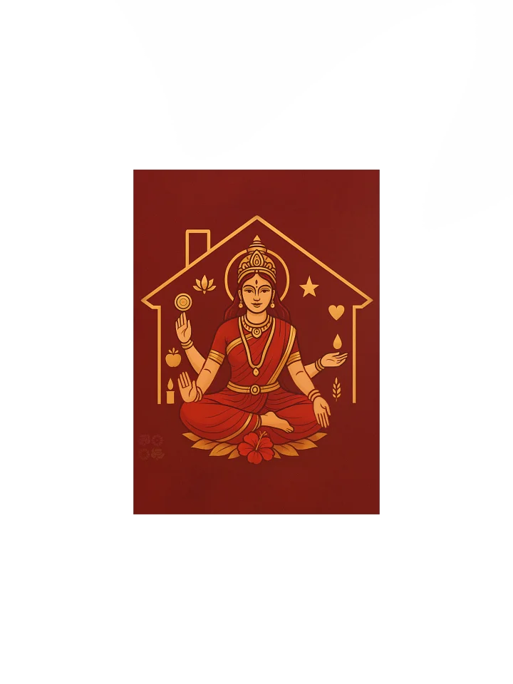 Goddess Ritual, Happy Home with Ashta Lakshmi Mini-Poster product image (1)