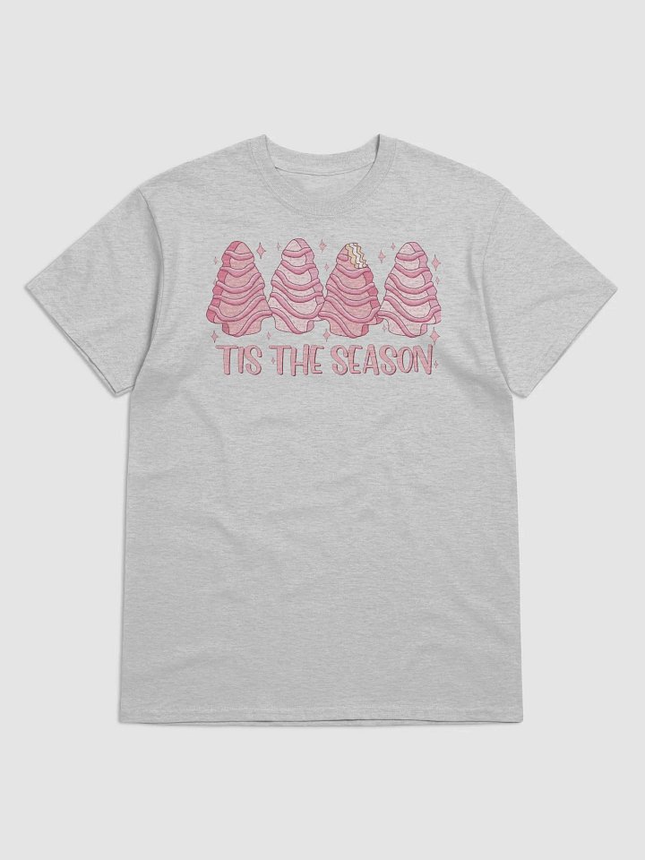 TIS THE SEASON CAKE PINK T-SHIRT product image (41)