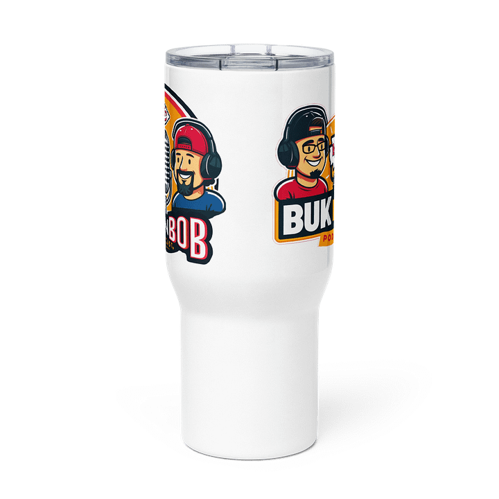 Buk N Bob Football Podcast Travel Mug product image (3)