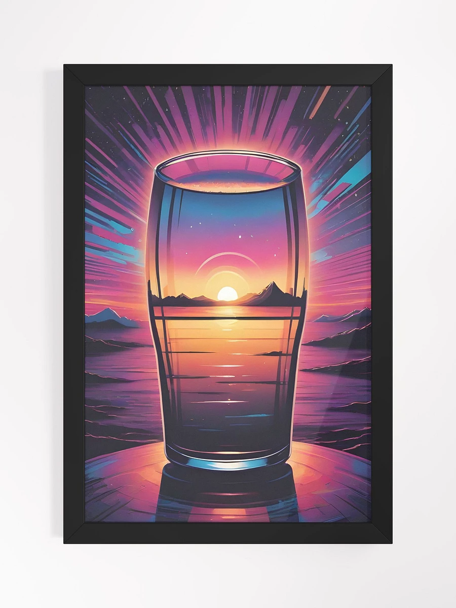 Beer Sunset Framed Poster product image (2)