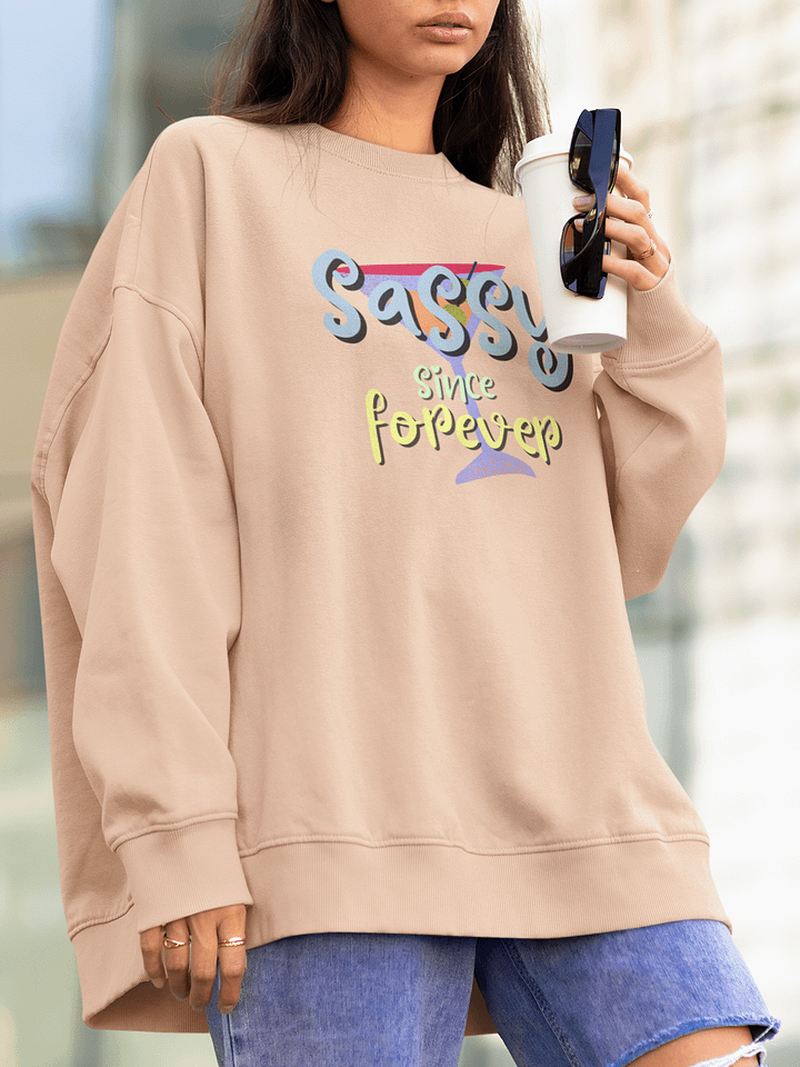 🪩 Sassy Vibes Unisex Sweatshirt product image (1)