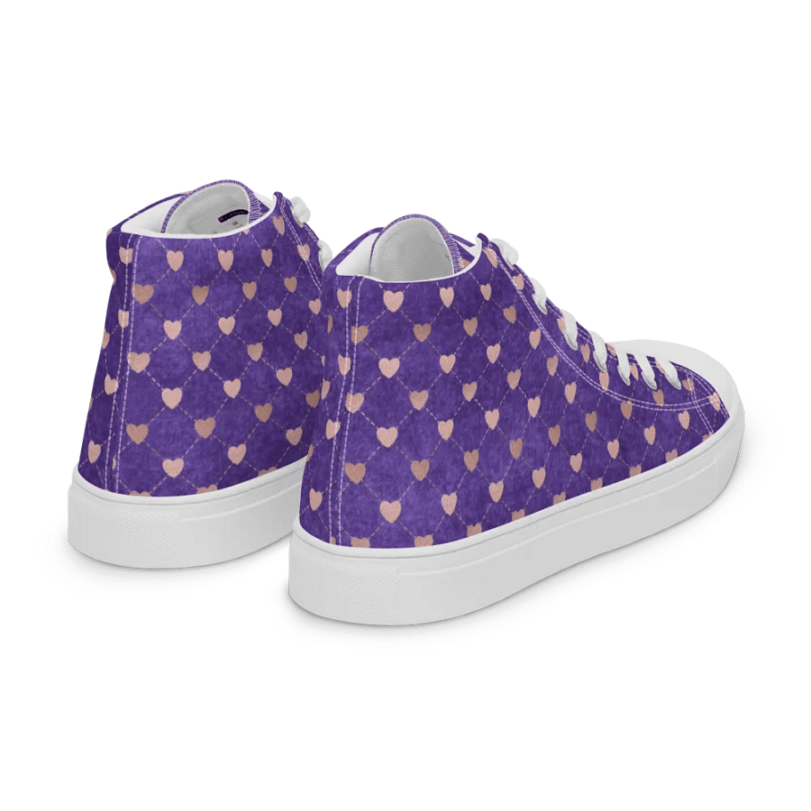 Women's Glowing Hearts Galore High Tops product image (16)