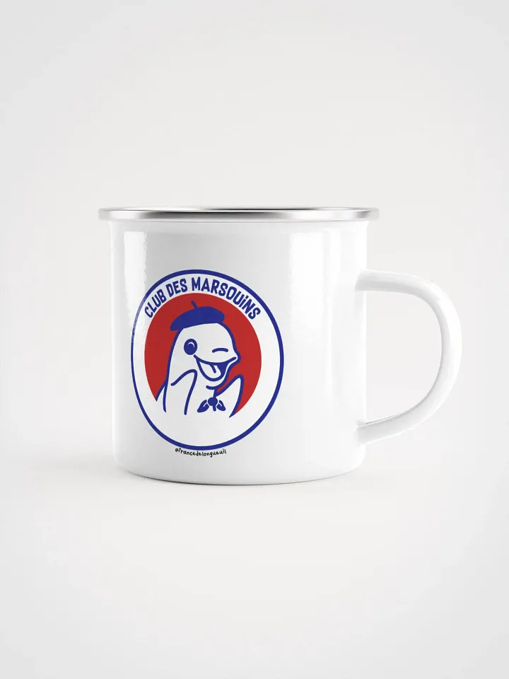 Tasse enamel ''Club des marsouins'' product image (1)