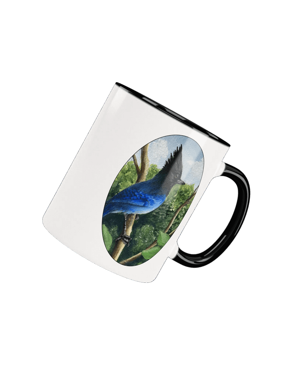 Black Headed Jay Ceramic Mug product image (4)