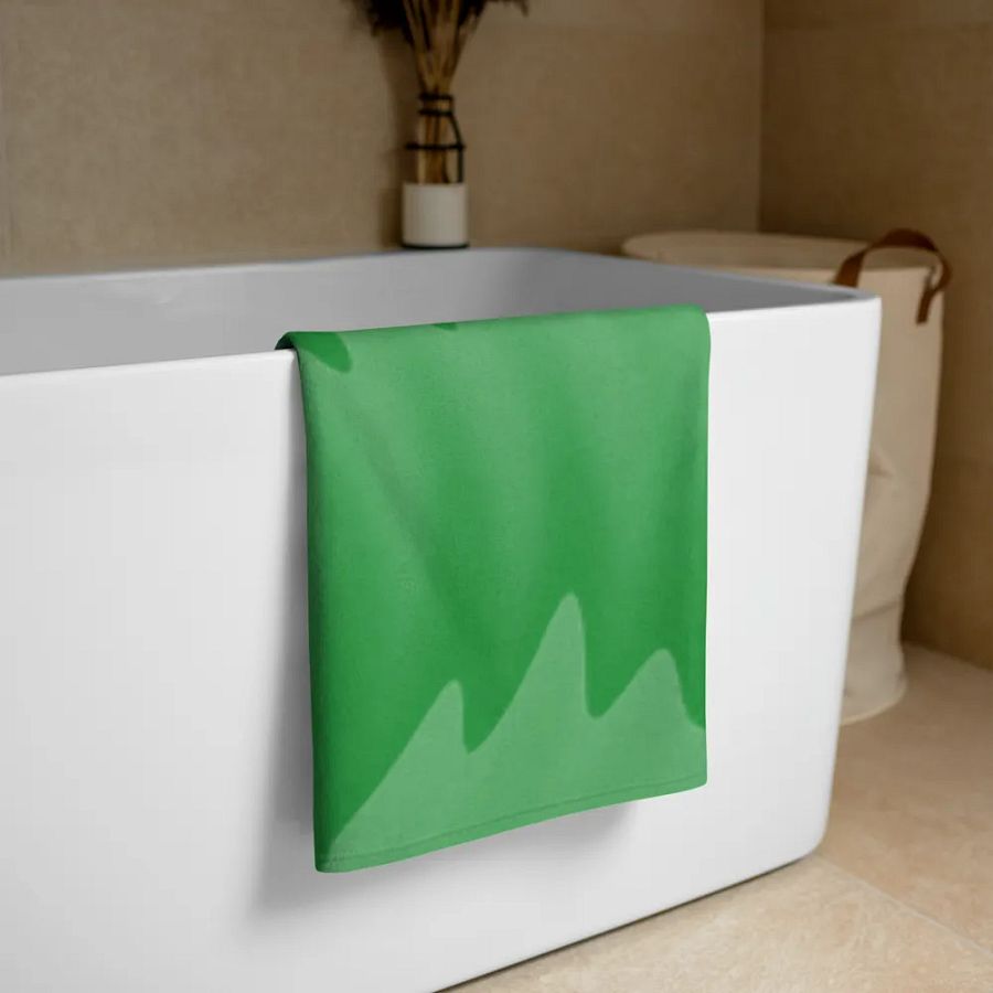 GREEN SKULL TOWEL! product image (3)