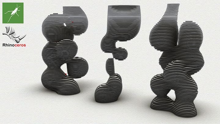 Metaball Parametric Facade Design Grasshopper Rhino Files Download product image (2)