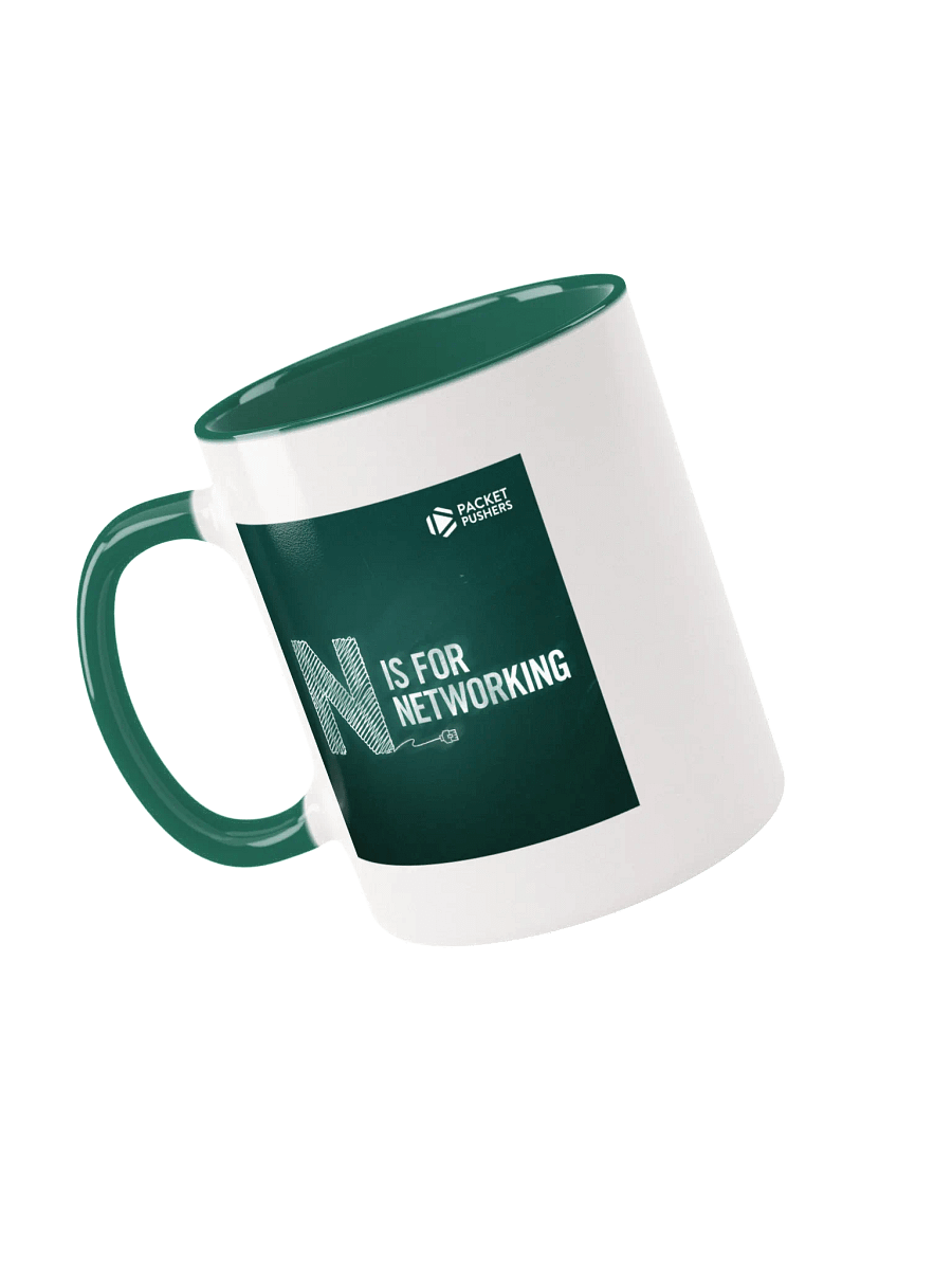 N is for Networking Ceramic Mug product image (3)