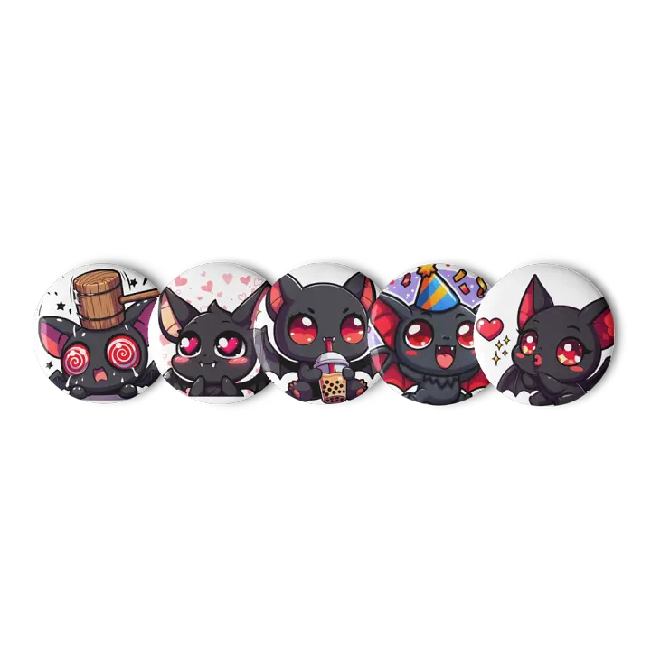 Bat Emote Pins product image (1)
