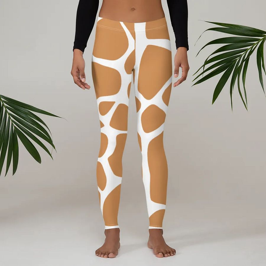 Giraffe Print Leggings – Standout Style & Comfort for Any Occasion product image (3)