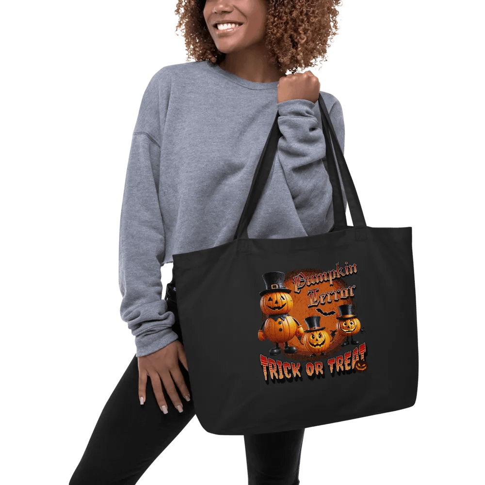 Pumpkin Terror Trick Or Treat Eco Tote product image (3)