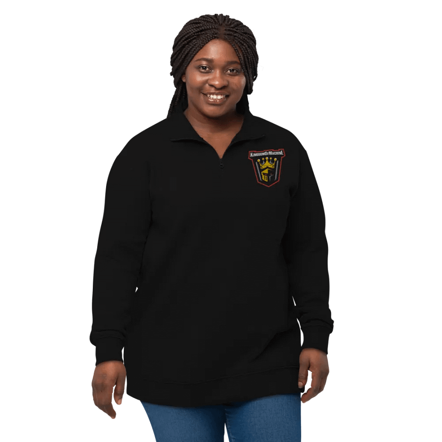E-Sport embroider Fleece Pullover 1/4 zip product image (5)