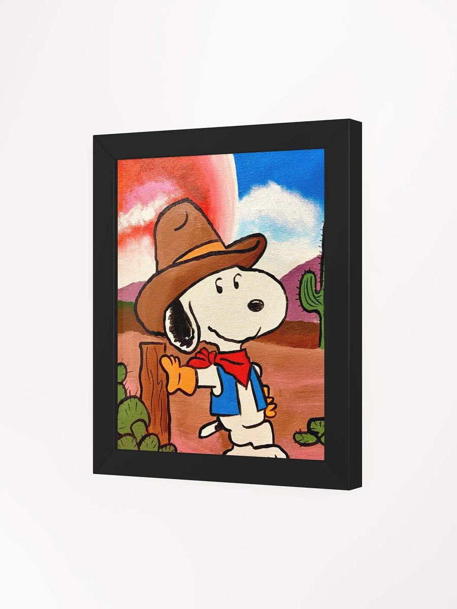 Tex Beagle (Framed Print) product image (3)