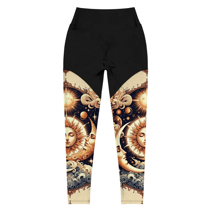 All-Over Print Sports Leggings product image (2)