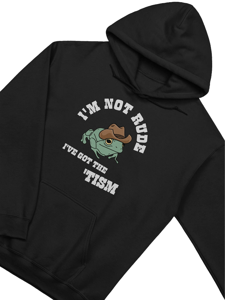 I'm Not Rude I've got The 'Tism Frog Hoodie product image (2)