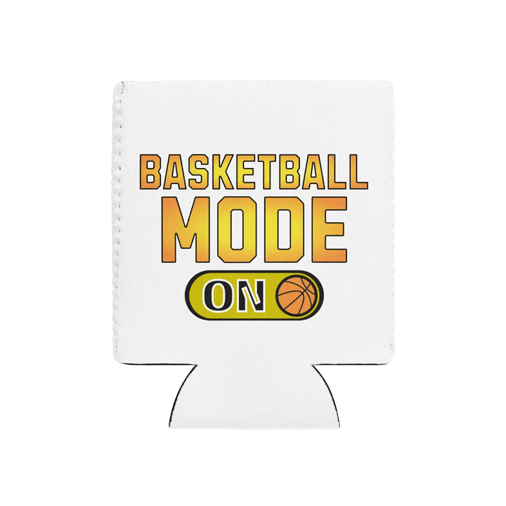 Basketball Mode On Coozie Can Cooler product image (1)