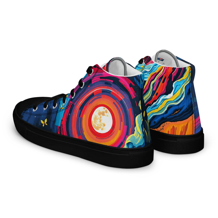 Dreamlike Cosmos High Top Shoes product image (5)