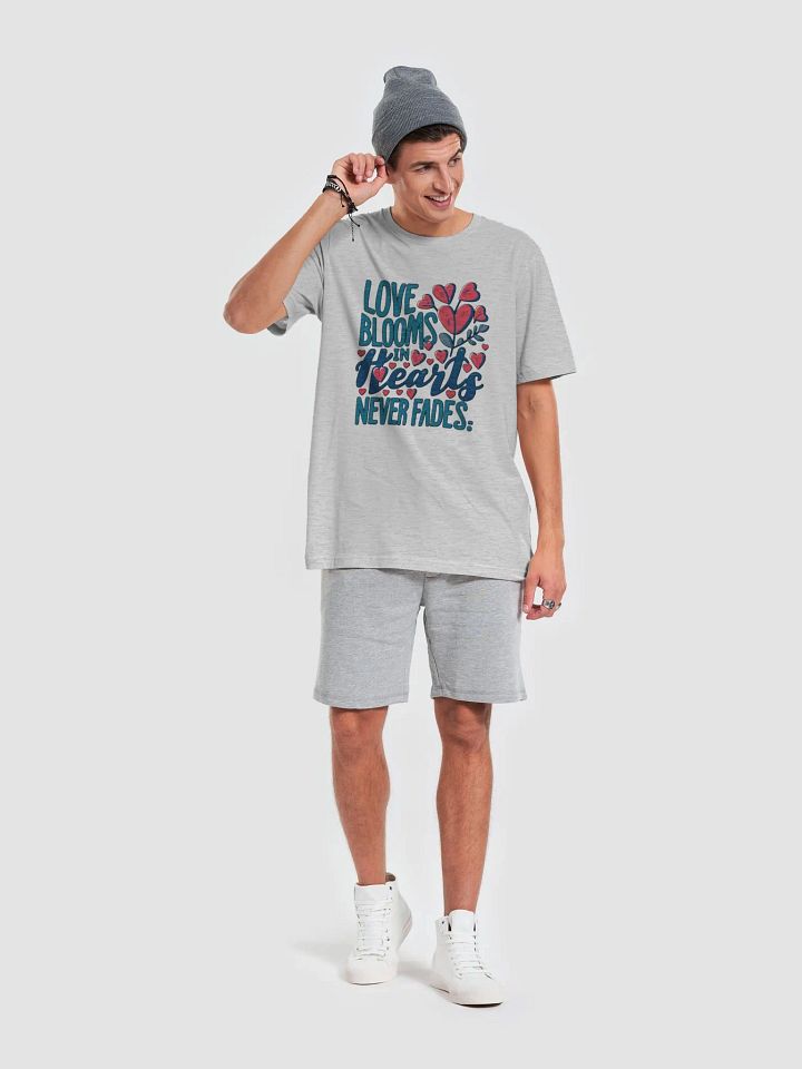 Love Blooms in Hearts, Never Fades T-shirt product image (1)