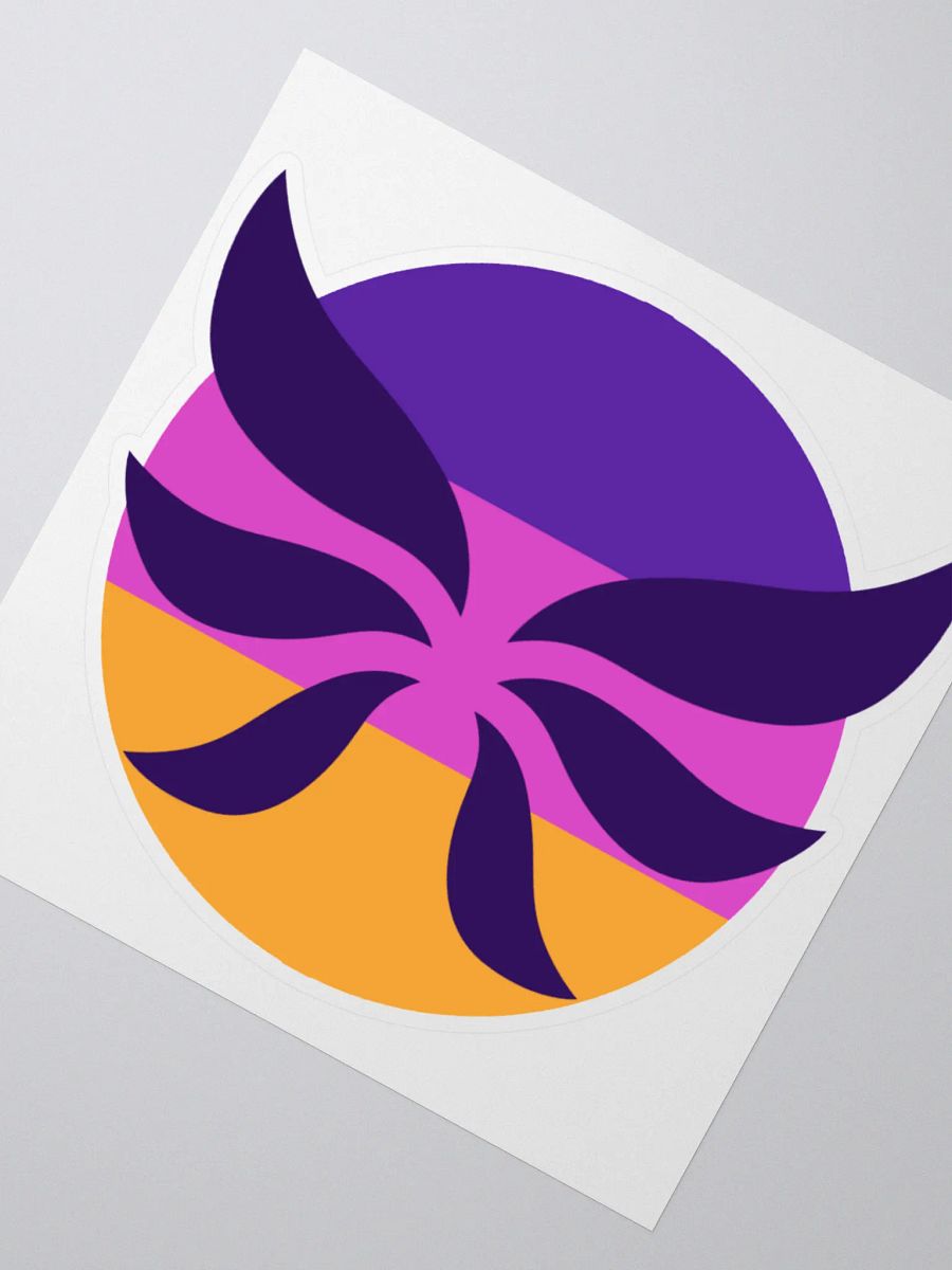 Circle Flag Wings Sticker product image (4)