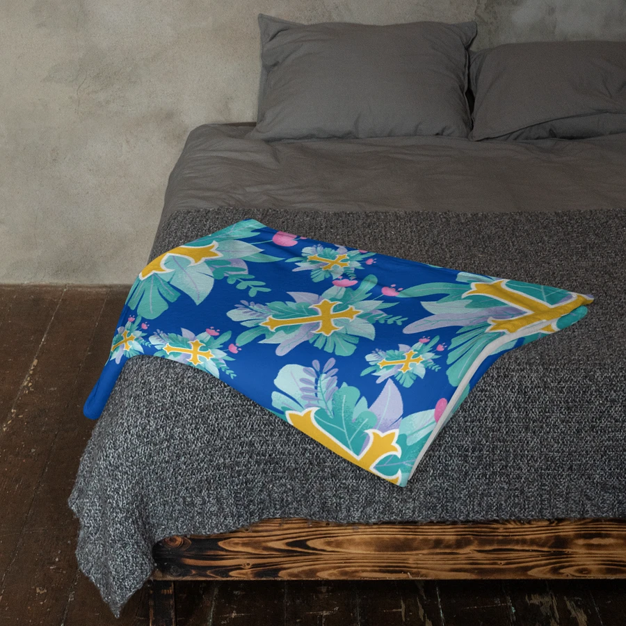 Floral Cross Patterned Blanket product image (11)