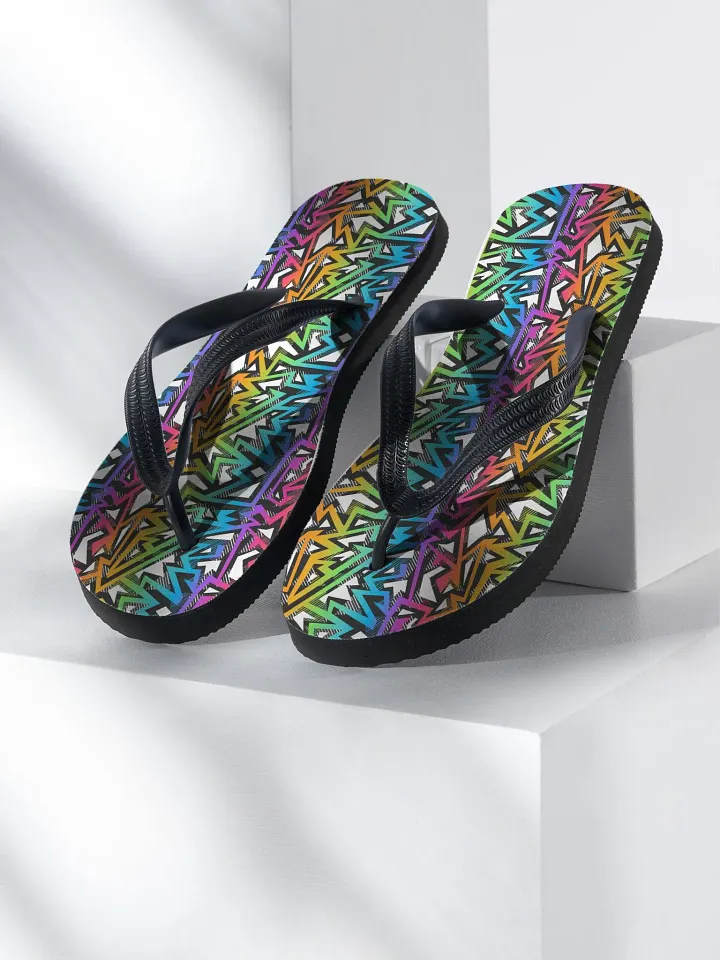 Rainbow Sparkle | Unisex Flip-Flops product image (1)