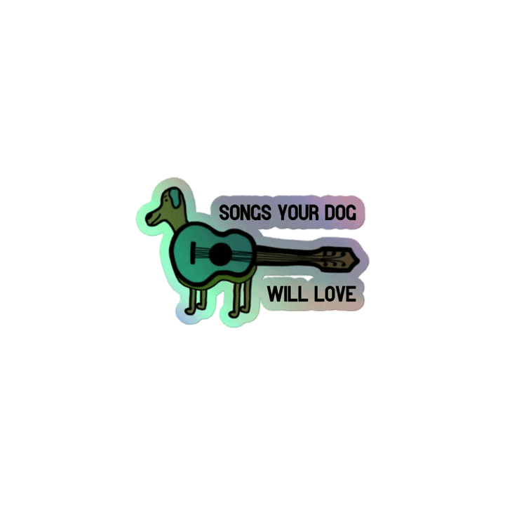 songs your dog will love sticker product image (1)