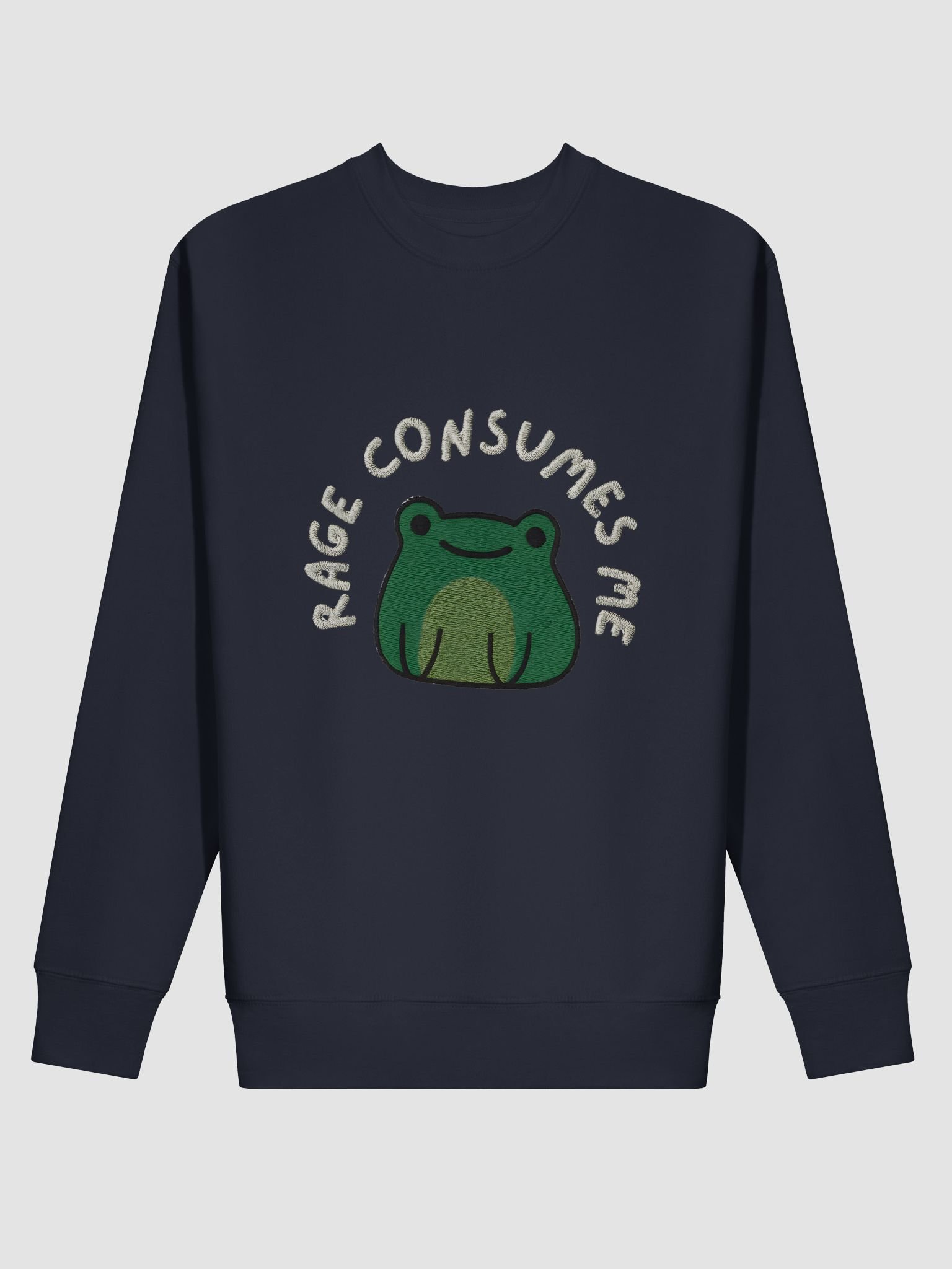 Embroidered Frog Rage Consumes Me product image (3)