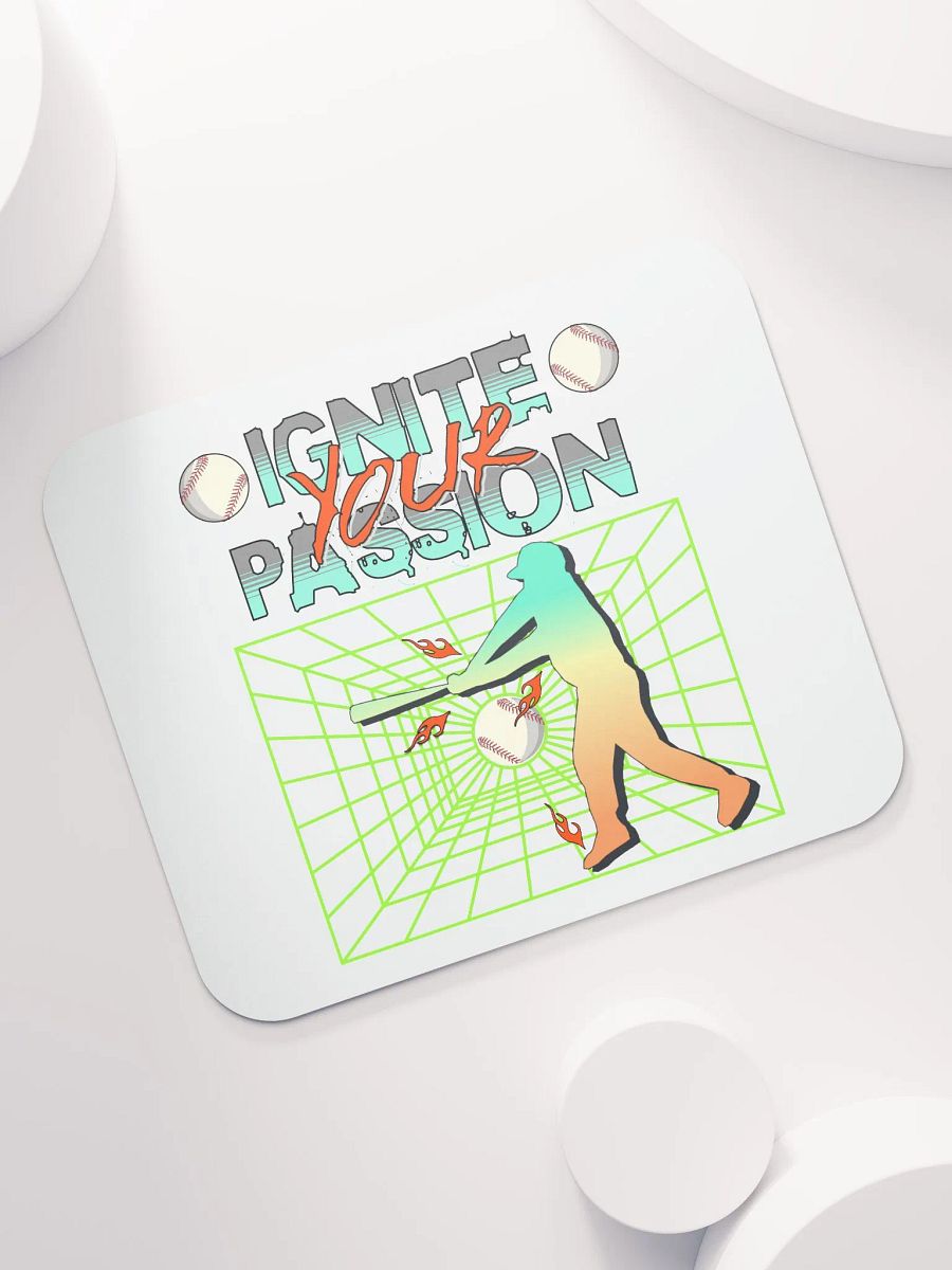 Ignite Your Passion Baseball Mouse Pad product image (4)